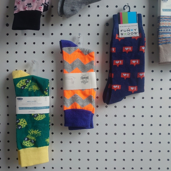 Multi-colored Crew Socks - Choose 3 Pairs You Like - Picture 10 of 11